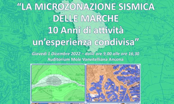 La Microzonazione Sismica delle Marche: 10 anni di attività.